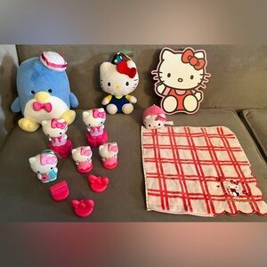 Sanrio Hello Kitty & Tuxedo Sam Plush & Stampers & Art Bundle 🌺🌺